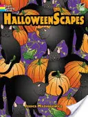 Halloweenscapes Omaľovánky - Halloweenscapes Coloring Book