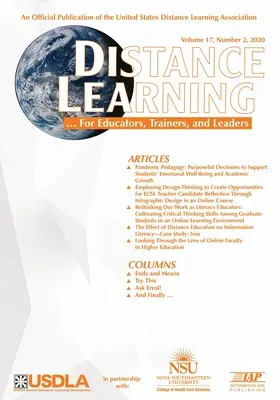 Dištančné vzdelávanie Ročník 17, číslo 2 2020 - Distance Learning Volume 17 Issue 2 2020