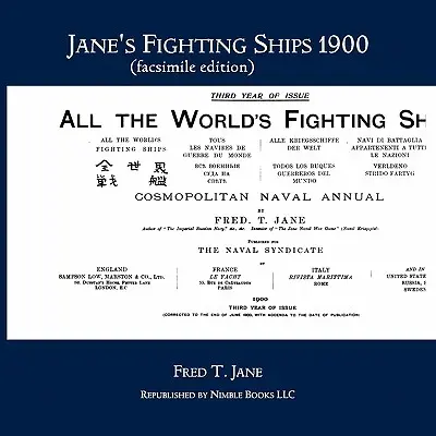 Jane's Fighting Ships 1900 (faksimilné vydanie) - Jane's Fighting Ships 1900 (Facsimile Edition)