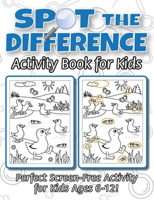 Kniha s aktivitami pre deti: (vo veku 6-12 rokov) Odhaľte 10 rozdielov na každom obrázku! (Engage Books (Activities)) - Spot the Difference Activity Book for Kids: (Ages 6-12) Spot 10 Differences in Every Spread! (Engage Books (Activities))