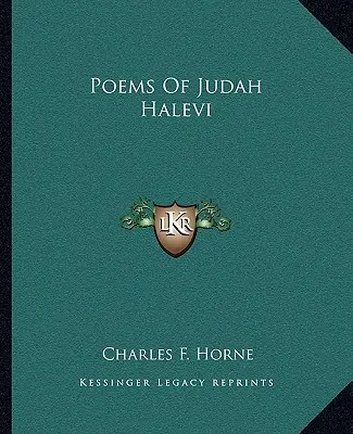 Básne Júdu Haleviho - Poems of Judah Halevi