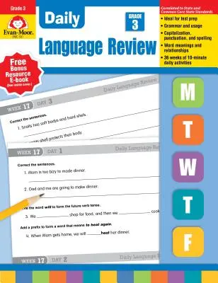 Denný jazykový prehľad 3. ročník - Daily Language Review Grade 3
