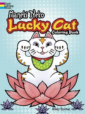 Maneki Neko Lucky Cat Omaľovánka - Maneki Neko Lucky Cat Coloring Book