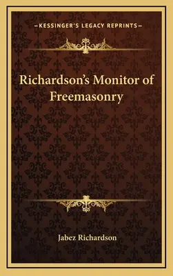 Richardsonov monitor slobodomurárstva - Richardson's Monitor of Freemasonry