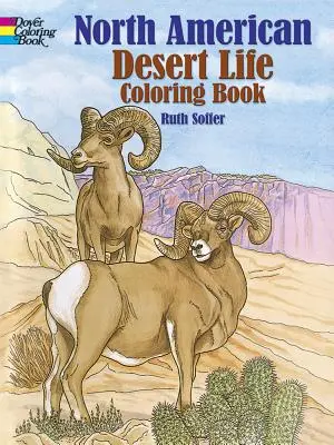 Severoamerická púštna maľovanka - North American Desert Life Coloring Book
