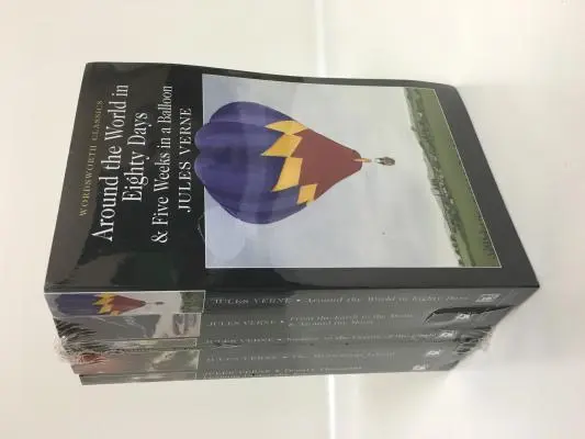 Súbor 5 zväzkov toho najlepšieho od Julesa Verna - The Best of Jules Verne 5 Volume Set