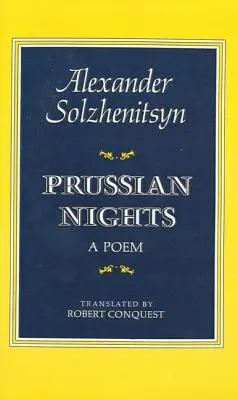 Pruské noci: Dvojjazyčné vydanie - Prussian Nights: Bilingual Edition