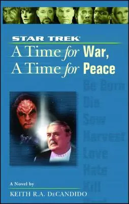 Star Trek: Nová generácia: Čas #9: Čas vojny, čas mieru, 9 - A Star Trek: The Next Generation: Time #9: A Time for War, a Time for Peace, 9