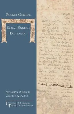 Vreckový sýrsko-anglický slovník Gorgias - Pocket Gorgias Syriac-English Dictionary