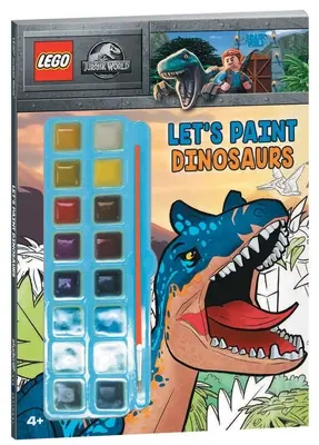 Lego(r) Jurský svet(tm): Vymaľujme dinosaury - Lego(r) Jurassic World(tm): Let's Paint Dinosaurs