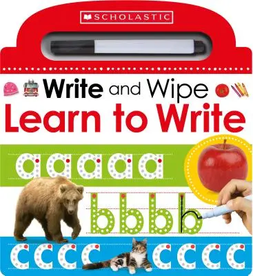 Naučte sa písať: Scholastic Early Learners (Write and Wipe) - Learn to Write: Scholastic Early Learners (Write and Wipe)
