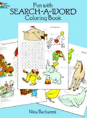 Zábava s omaľovánkami Hľadaj slovo - Fun with Search-A-Word Coloring Book
