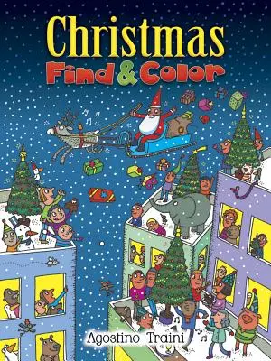 Vianočné hľadanie a vyfarbovanie - Christmas Find and Color