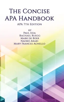 Stručná príručka APA APA 7. vydanie (hc) - The Concise APA Handbook APA 7th Edition (hc)