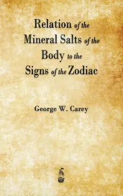 Vzťah minerálnych solí tela k znameniam zverokruhu - Relation of the Mineral Salts of the Body to the Signs of the Zodiac