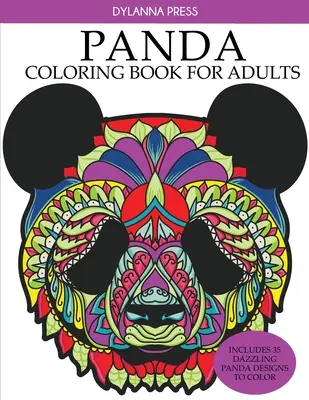Panda Maľovanky pre dospelých - Panda Coloring Book for Adults