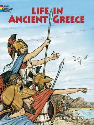 Život v starovekom Grécku Omaľovánky - Life in Ancient Greece Coloring Book