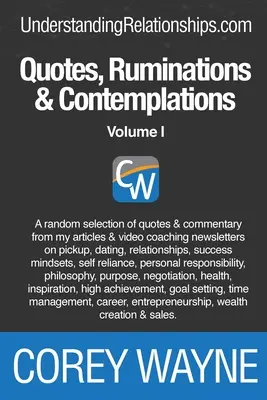 Citáty, úvahy a zamyslenia: I. zväzok - Quotes, Ruminations & Contemplations: Volume I
