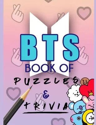 KPOP BTS Kniha hádaniek a zaujímavostí - KPOP BTS Book of Puzzles & Trivia