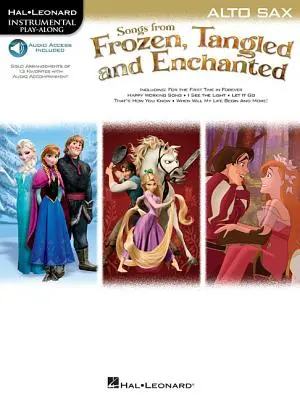 Piesne z filmov Frozen, Tangled a Enchanted: Altovým saxofónom - Songs from Frozen, Tangled and Enchanted: Alto Sax
