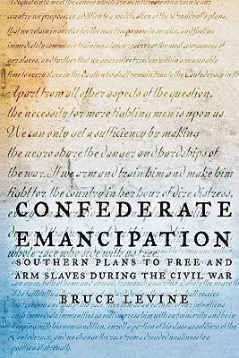 Emancipácia Konfederácie: Plány Juhu na oslobodenie a vyzbrojenie otrokov počas občianskej vojny - Confederate Emancipation: Southern Plans to Free and Arm Slaves During the Civil War