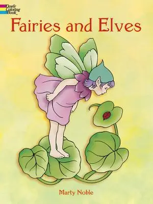 Víly a elfovia Omaľovánky - Fairies and Elves Coloring Book