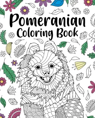 Omaľovánky pre psov - Pomeranian Coloring Book