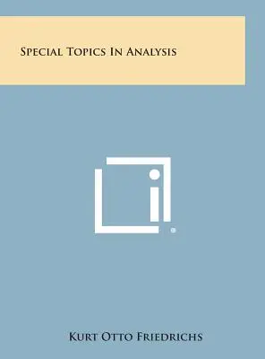 Špeciálne témy v oblasti analýzy - Special Topics in Analysis