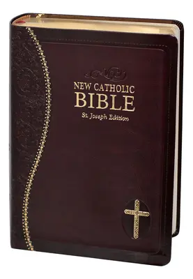 Nová katolícka Biblia Medium Print Dura Lux (bordová) - New Catholic Bible Medium Print Dura Lux (Burgundy)