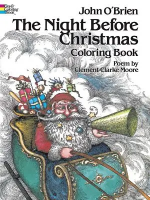 Noc pred Vianocami Kniha maľovaniek - The Night Before Christmas Coloring Book
