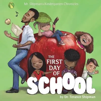 Kronika materskej školy pána Shipmana: Prvý deň v škole: Obálka knihy Banicia - Mr. Shipman's Kindergarten Chronicles: The First Day of School: Banicia's Book Cover
