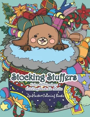 Stocking Stuffers Color By Numbers Coloring Book for Adults (Omaľovánky podľa čísel pre dospelých): Vyfarbujte podľa čísiel vymaľovanky pre dospelých plné roztomilých zvieratiek s Chrisom - Stocking Stuffers Color By Numbers Coloring Book for Adults: An Adult Color By Numbers Coloring Book of Stockings full of Cute Baby Animals With Chris