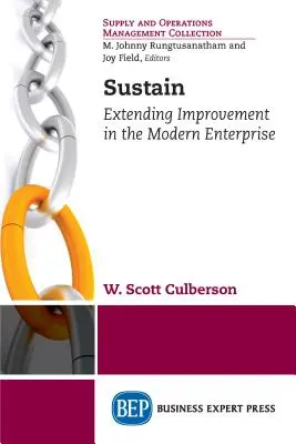Udržať: Rozšírenie zlepšovania v modernom podniku - Sustain: Extending Improvement in the Modern Enterprise
