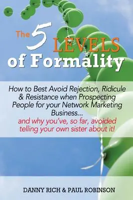 5 úrovní formálnosti: Ako sa najlepšie vyhnúť odmietnutiu, výsmechu a odporu pri získavaní ľudí pre svoje podnikanie v sieťovom marketingu... a v - The 5 Levels of Formality: How to Best Avoid Rejection, Ridicule & Resistance when Prospecting People for your Network Marketing Business...and w