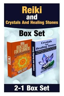 Reiki a kryštály a liečivé kamene Box Set - Reiki and Crystals And Healing Stones Box Set