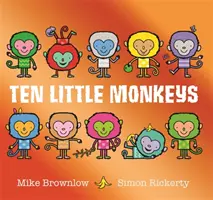 Desať malých opičiek - Ten Little Monkeys