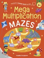 Fantastické bludiská na sledovanie prstov: Bludiská s mega násobením - Fantastic Finger Trace Mazes: Mega Multiplication Mazes
