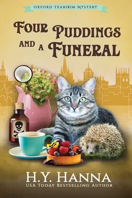 Štyri pudingy a pohreb (VEĽKÝ TLAČ): Záhady oxfordskej čajovne - kniha 6 - Four Puddings and a Funeral (LARGE PRINT): The Oxford Tearoom Mysteries - Book 6