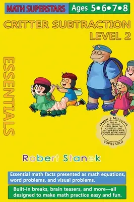 Math Superstars Subtraction Level 2, Library Hardcover Edition (Matematické superhviezdy: odčítanie 2. úroveň, knižničné vydanie v tvrdej väzbe): Základné matematické fakty pre vekovú kategóriu 5 - 8 rokov. - Math Superstars Subtraction Level 2, Library Hardcover Edition: Essential Math Facts for Ages 5 - 8