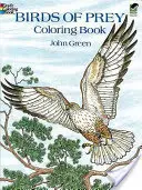 Kniha na vyfarbovanie dravých vtákov - Birds of Prey Coloring Book