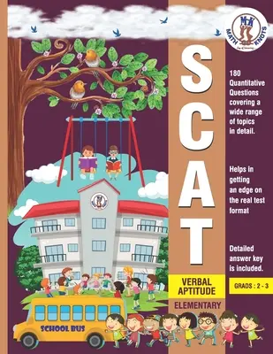SCAT verbálne schopnosti: SCAT- Elementary - Verbal Aptitude - SCAT Verbal Aptitude: SCAT- Elementary - Verbal Aptitude