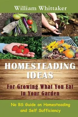 Domáce nápady na pestovanie toho, čo jete, vo vašej záhrade: Príručka o hospodárení na statku a sebestačnosti: žiadne béčka - Homesteading Ideas for Growing What You Eat in Your Garden: No Bs Guide on Homesteading and Self Sufficiency