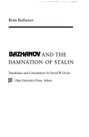 Bažanov a zatratenie Stalina - Bazhanov and the Damnation of Stalin