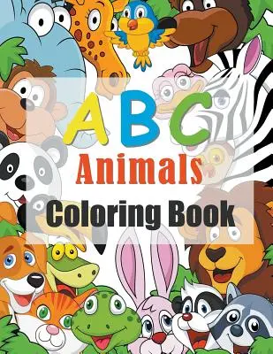 ABC zvierat: Omaľovánky pre deti - ABC Animals: Kids Coloring Book