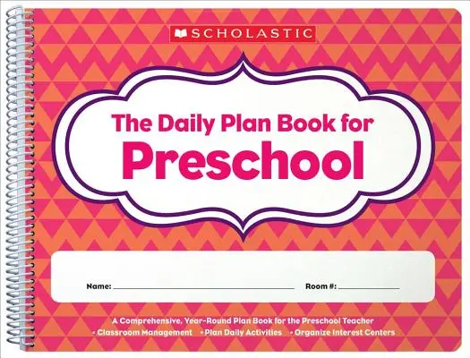 Kniha denného plánu pre predškolákov (2. vydanie) - The the Daily Plan Book for Preschool (2nd Edition)