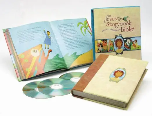 The Jesus Storybook Bible Deluxe Edition (Ježišova poviedková biblia v luxusnom vydaní): S CD [S čítaním spolu] - The Jesus Storybook Bible Deluxe Edition: With CDs [With Read Along]