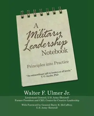 Zápisník vojenského vodcovstva: Princípy do praxe - A Military Leadership Notebook: Principles into Practice