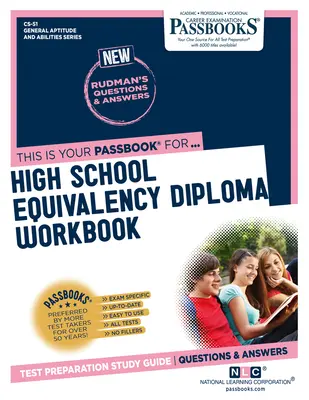Pracovný zošit k diplomu o absolvovaní strednej školy, zväzok 51 - High School Equivalency Diploma Workbook, Volume 51