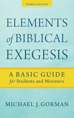Prvky biblickej exegézy - Elements of Biblical Exegesis