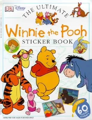 Konečná kniha samolepiek: Medvedík Pú [s nálepkou] - Ultimate Sticker Book: Winnie the Pooh [With Sticker]